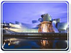 Espagne - Bilbao - Musée Guggenheim Bilbao, extérieur - © FMGB