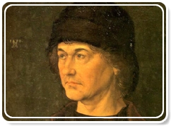 Albrecht Dürer l Ancien - Autoportrait - Galerie des Offices, Florence