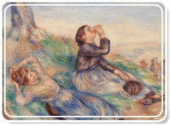 Pierre-Auguste Renoir - Vendangeuses - Photograph © 2012 The Barnes Foundation
