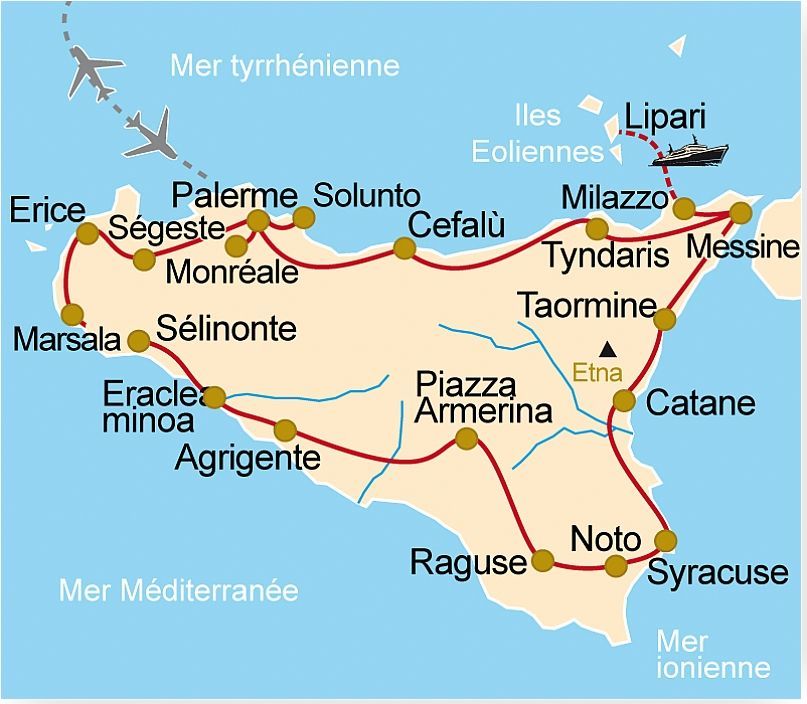 IT 62 Grand circuit en Sicile Clio Voyage Culturel