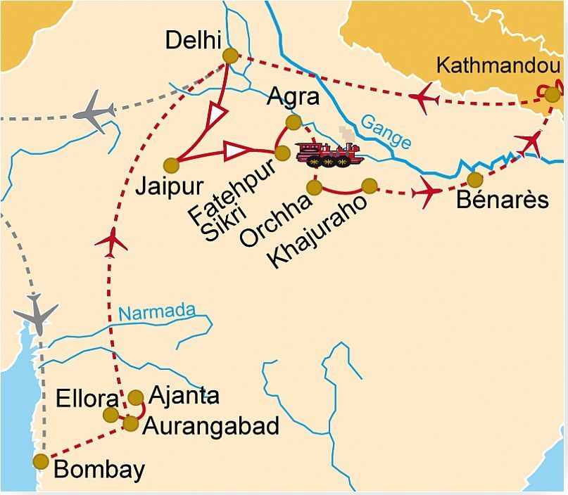 IN 32 Grand circuit en Inde du Nord et au Népal Clio Voyage Culturel