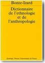 Dictionnaire de L'Ethnologie et de l'anthropologie
