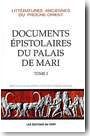 Documents �pistolaires du palais de Mari, tome 1