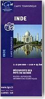 Carte IGN Inde