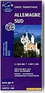 Carte IGN Allemagne du Sud