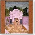 École rajput Peinture provenant de Bikaner, l'un des principaux centres de la miniature du Rajasthan