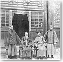Prêtres français de la Mission française au Tibet vers 1880