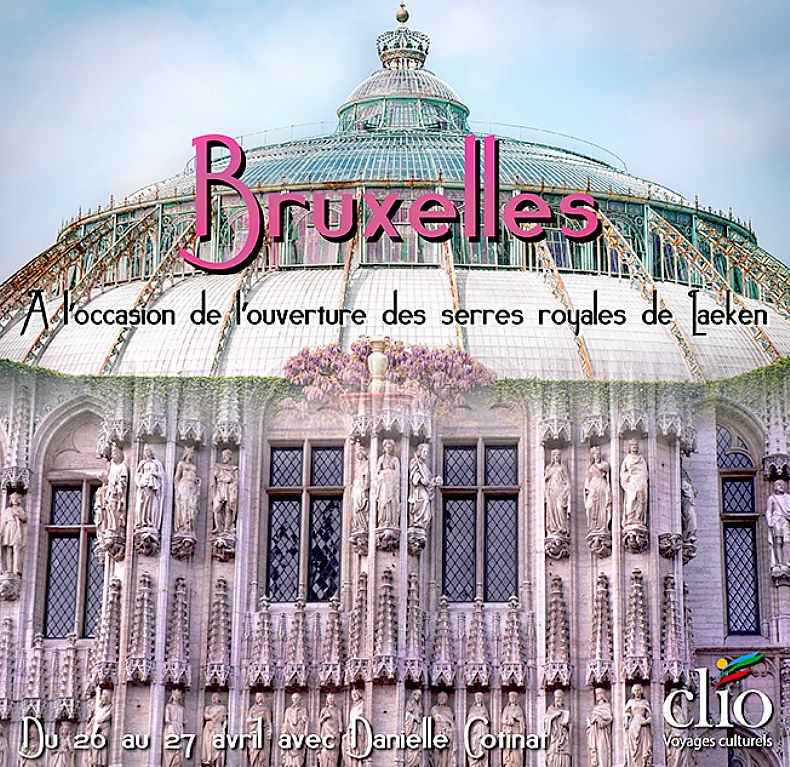 Bruxelles � l'occasion de l'ouverture des serres royales de Laeken