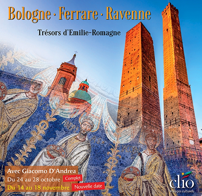 Bologne, Ravenne, Ferrare : nouvelle date en novembre
