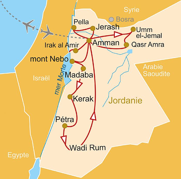 voyage jordanie clio